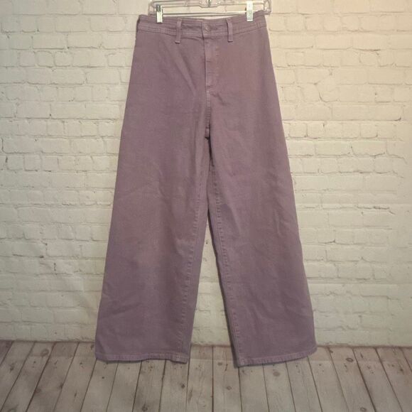Universal Thread Denim - Universal Thread Sailor Wide Leg Jeans Women’s Size 6 – Purple Lavender Wash